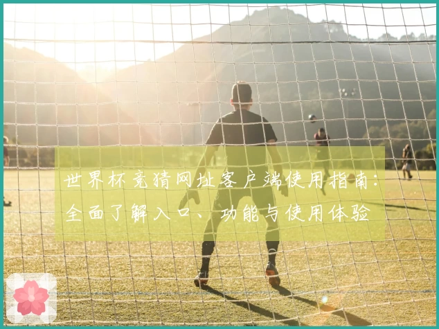 世界杯竞猜网址客户端使用指南：全面了解入口、功能与使用体验